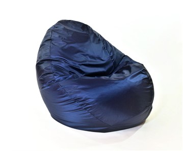 Кресло-мешок Макси, оксфорд, 150х100, черно-синее в Тамбове