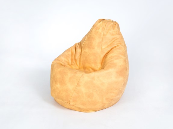 Кресло-мешок Груша малое, жаккард, песок в Тамбове - изображение