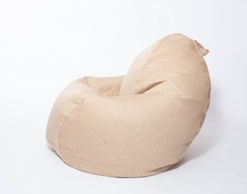 Кресло-мешок Макси, рогожка, 150х100, песочное в Тамбове - предосмотр 2