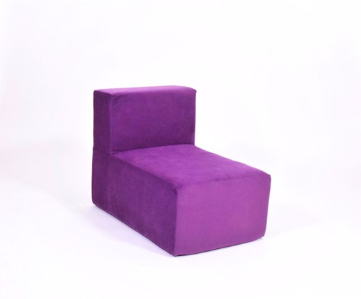 Кресло Тетрис 50х80х60, фиолетовое в Тамбове - изображение