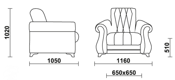 Кресло Бриз 2 в Тамбове - изображение 3