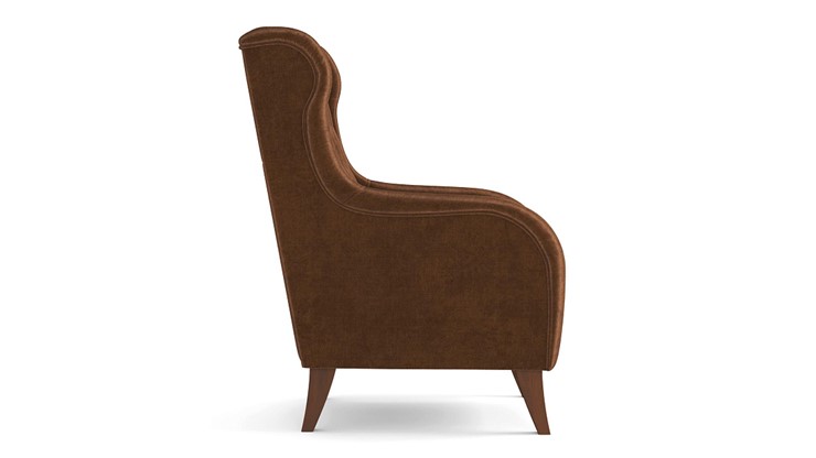 Кресло на ножках Амарант, велюр тенерифе шоколад в Тамбове - изображение 2