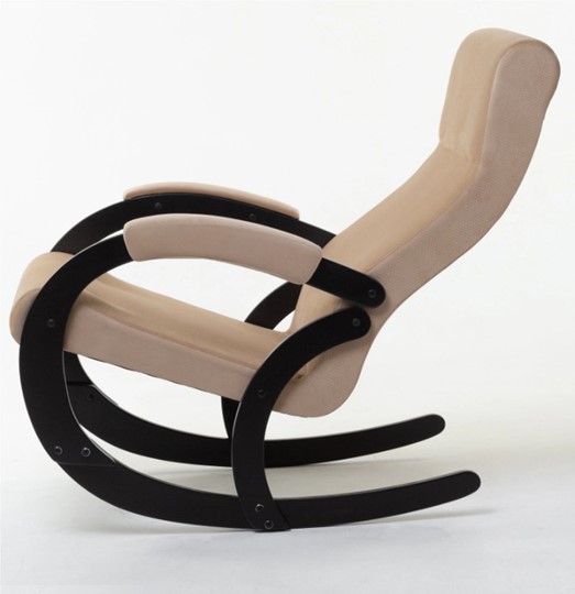 Кресло-качалка в гостиную Корсика, ткань Amigo Beige 34-Т-AB в Тамбове - изображение 1