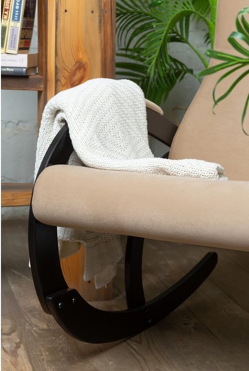 Кресло-качалка в гостиную Корсика, ткань Amigo Beige 34-Т-AB в Тамбове - изображение 5