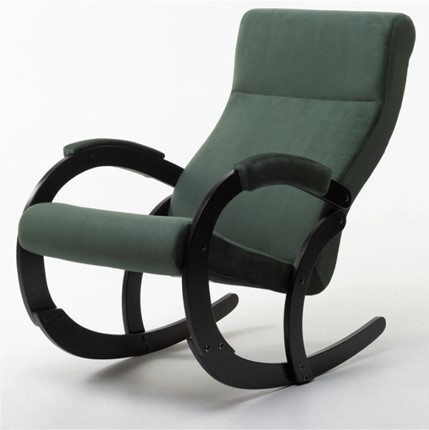 Кресло-качалка Корсика, ткань Amigo Green 34-Т-AG в Тамбове - изображение