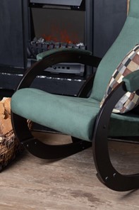Кресло-качалка Корсика, ткань Amigo Green 34-Т-AG в Тамбове - предосмотр 6