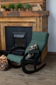 Кресло-качалка Корсика, ткань Amigo Green 34-Т-AG в Тамбове - предосмотр 7