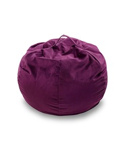 Кресло-мешок Орбита, велюр, фиолетовый в Тамбове - предосмотр