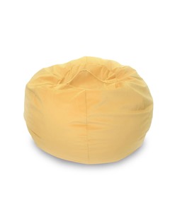 Кресло-мешок Орбита, велюр, лимон в Тамбове