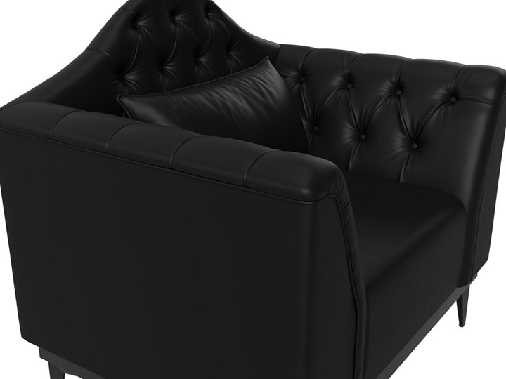Кресло Флорида, черный (Экокожа) НПБ в Тамбове - изображение 3