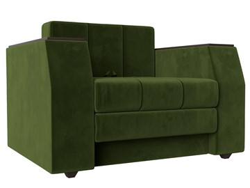 Кресло-кровать Атлантида, Зеленый (Микровельвет) в Тамбове