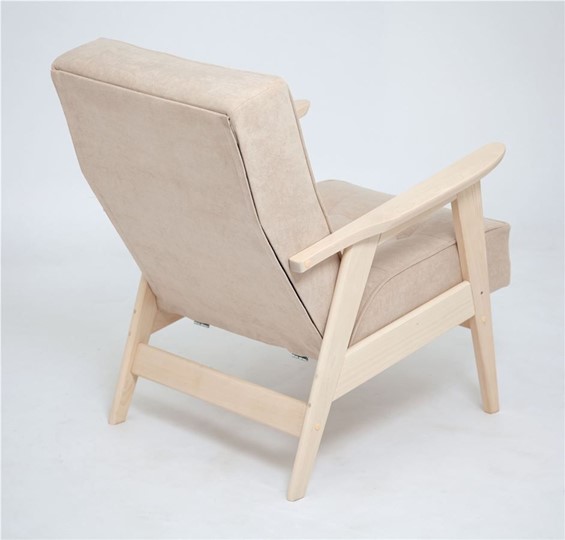 Кресло Ретро (беленый дуб / RS3 - бежевый) в Тамбове - изображение 2