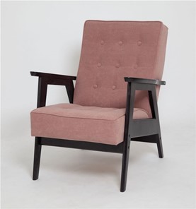 Кресло Ретро (венге / RS 12 - розовый) в Тамбове - предосмотр