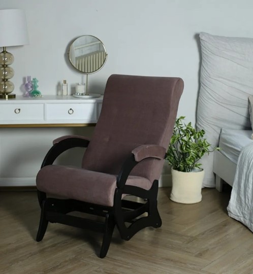 Кресло-качалка Амелия, ткань кофе с молоком 35-Т-КМ в Тамбове - изображение 5