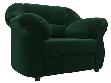 Кресло в гостиную Карнелла, Зеленый (велюр) в Тамбове