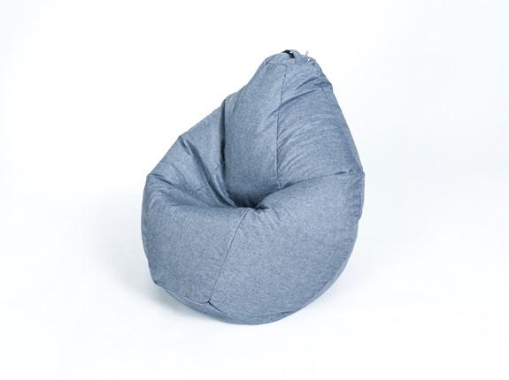 Кресло-мешок Хоум малое, серая в Тамбове - изображение