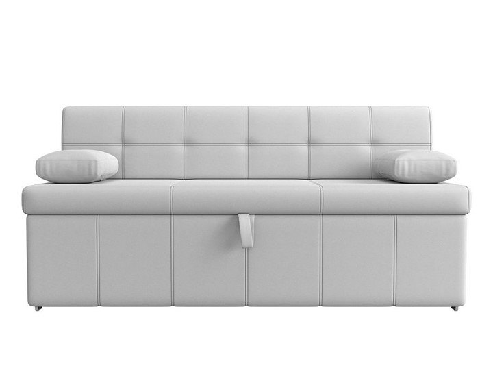 Раскладной кухонный диван Лео, Белый (экокожа) в Тамбове - изображение 8