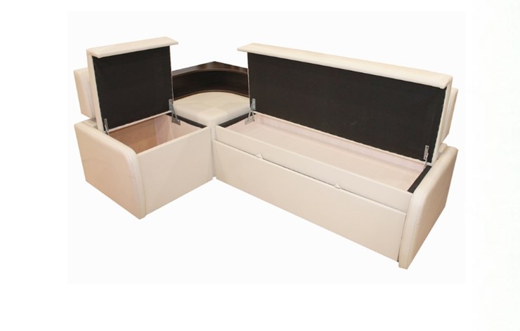 Кухонный угловой диван Модерн 3 со спальным местом и двумя коробами в Тамбове - изображение 1