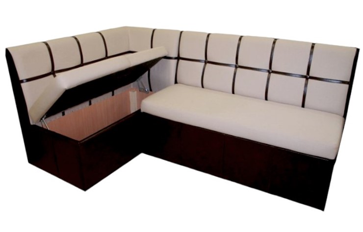Угловой кухонный диван Квадро 5 со спальным местом в Тамбове - изображение 2