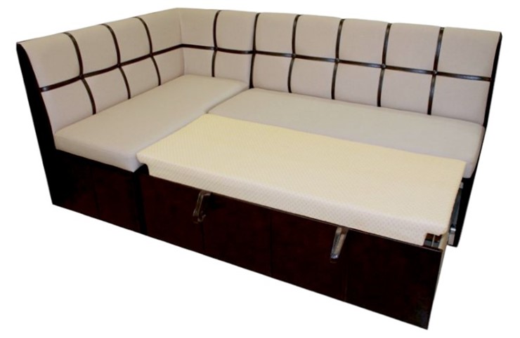 Угловой кухонный диван Квадро 5 со спальным местом в Тамбове - изображение 1