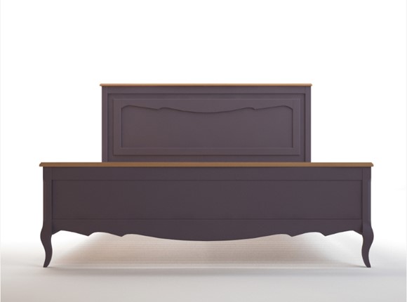 Кровать двуспальная Leontina (ST9341/18L) Лавандовый в Тамбове - изображение