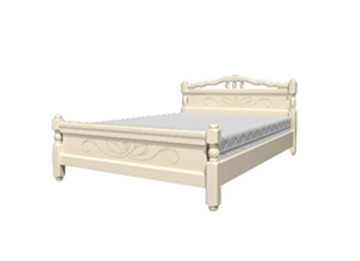 Спальная кровать Карина-6 (Слоновая кость) 90х200 в Тамбове