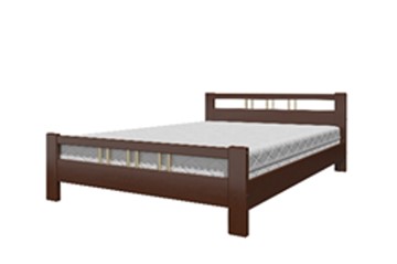Двуспальная кровать Вероника-3 (Орех) 160х200 в Тамбове