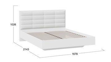 Кровать двуспальная Агата тип 1 (Белый) в Тамбове - предосмотр 2