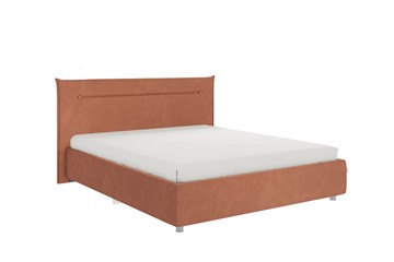 Двуспальная кровать Альба 1.6, персик (велюр) в Тамбове