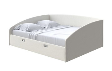 Двуспальная кровать Bono 160х200, Искусственная шерсть (Лама Лён) в Тамбове