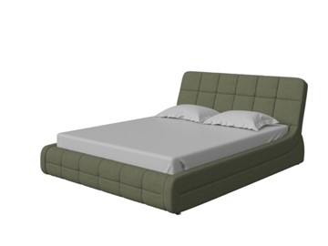 Кровать спальная Corso-6 140x200, Искусственная шерсть (Лама Авокадо) в Тамбове
