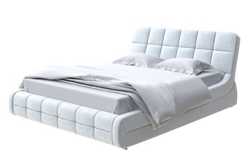 Двуспальная кровать Corso-6 160х200, Флок (Бентлей Светло-серый) в Тамбове