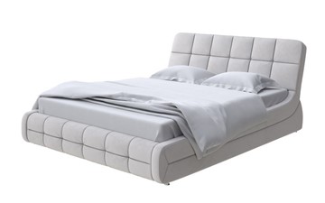 Двуспальная кровать Corso-6 200х200, Велюр (Ultra Серый камень) в Тамбове - предосмотр