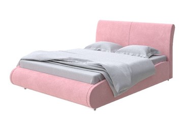 Кровать 2-спальная Corso-8 Lite 160х200, Велюр (Casa Жемчужно-розовый) в Тамбове
