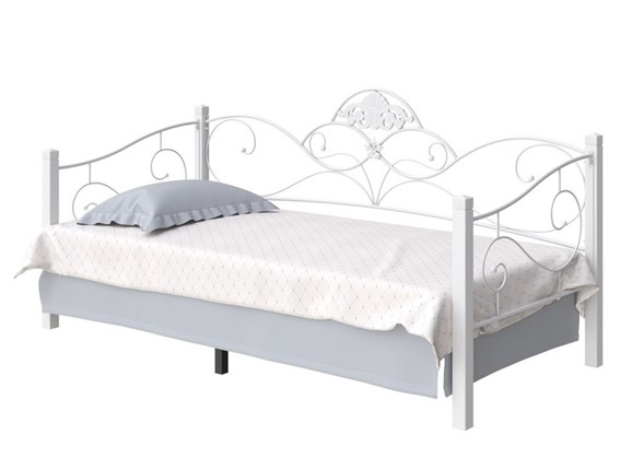 Кровать спальная Garda 2R софа 90х200, белый в Тамбове - изображение