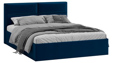 Кровать двуспальная Глосс Тип 1 (Велюр Confetti Blue) в Тамбове - предосмотр