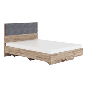 Кровать Николь (мод.1.5) 1,8 серый текстиль, с ортопедическим основанием в Тамбове