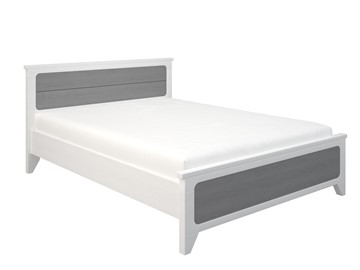 Кровать 2-спальная Соня 1400, Белый/Серый в Тамбове