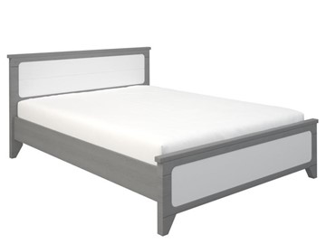 Двуспальная кровать Соня 1400, Серый/Белый в Тамбове