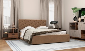 Кровать спальная Юта 160х200 (вариант 3) с основанием в Тамбове
