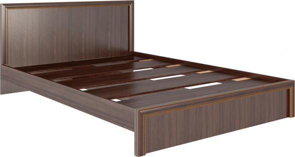 Кровать 2-х спальная Беатрис М06 (Орех Гепланкт) в Тамбове - изображение