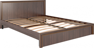 Кровать двуспальная Беатрис М07 (Орех Гепланкт) в Тамбове - предосмотр