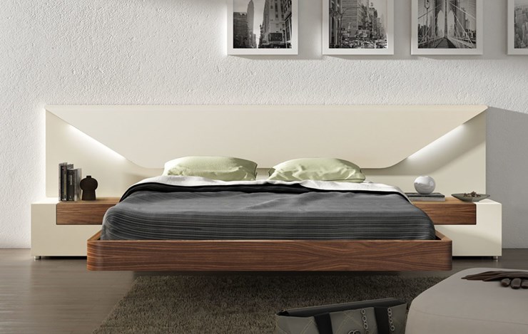 Полуторная кровать Elena с подсветкой (160x200) в Тамбове - изображение 2