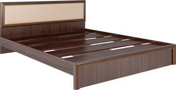 Кровать Беатрис М09 с мягким изголовьем (Орех Гепланкт) в Тамбове - предосмотр