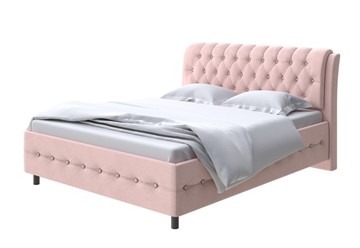 Двуспальная кровать Como (Veda) 4 180х200, Велюр (Ultra Розовый мусс) в Тамбове
