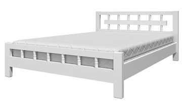 Спальная кровать Натали-5 (Белый Античный) 120х200 в Тамбове - предосмотр
