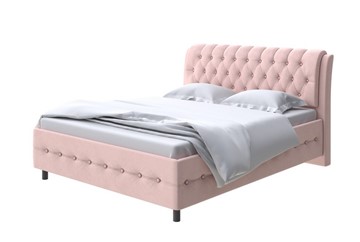 Кровать Como (Veda) 4 140х200, Велюр (Ultra Розовый мусс) в Тамбове