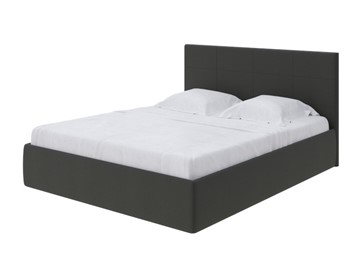 Двуспальная кровать с механизмом Alba 180х200, Велюр (Forest 520 Темно-серый) в Тамбове