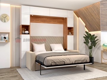 Кровать-шкаф с диваном Аделина 1400х2000 в Тамбове