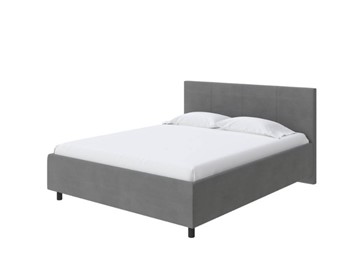 Спальная кровать Como (Veda) 3 160х200, Велюр (Forest 17 Серый) в Тамбове